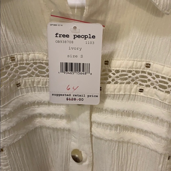 NWT FREE PPL blouse small - Picture 4 of 7